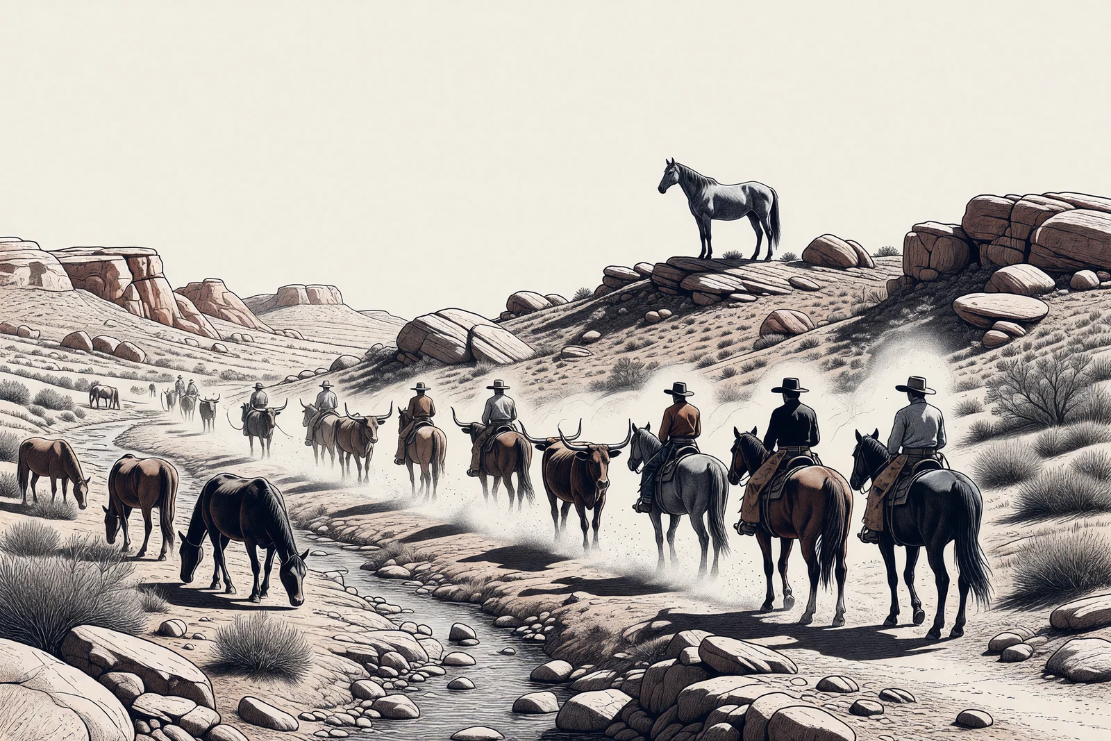 Modern illustration for digital edition: Henry Pullan