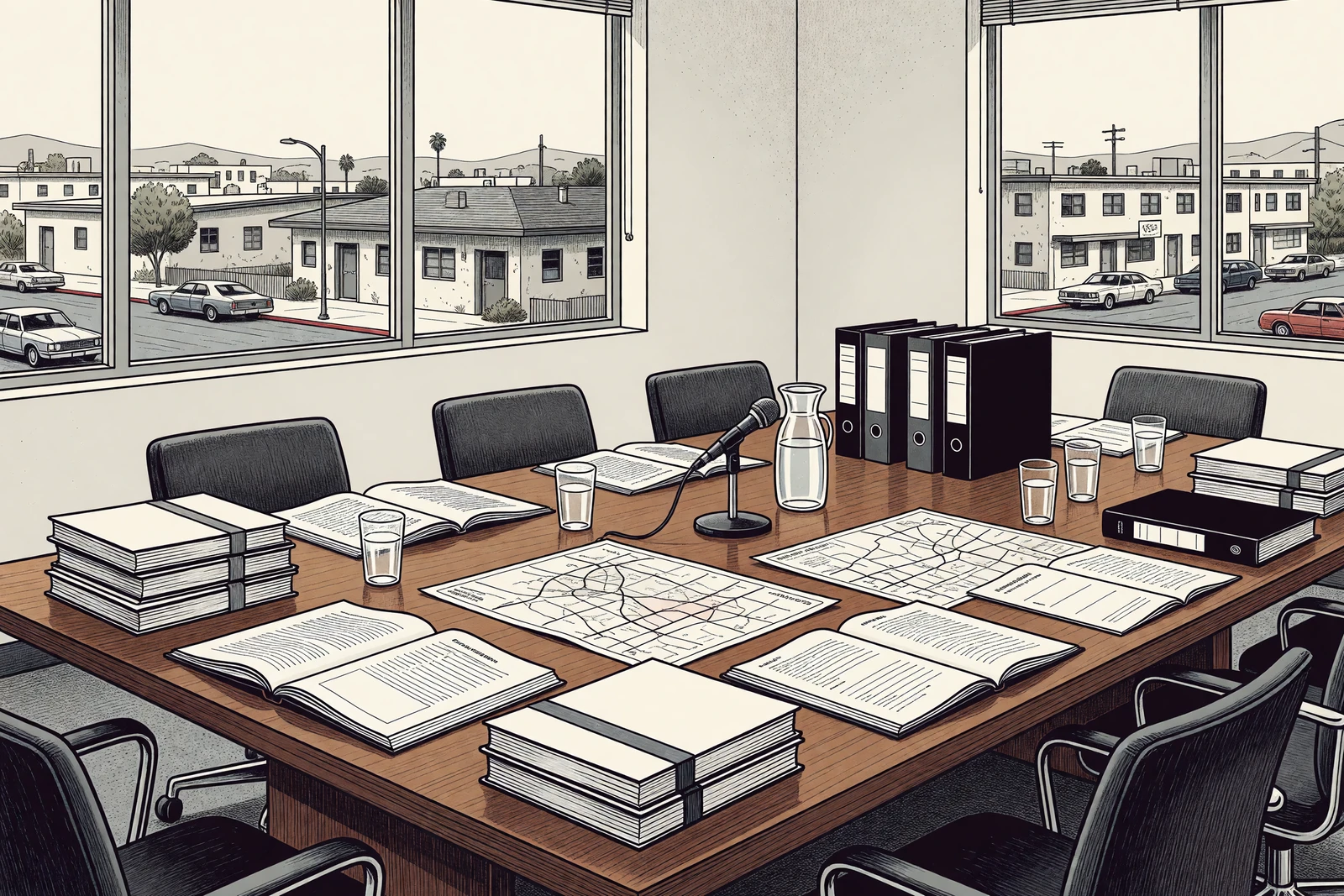 Modern illustration for digital edition: Inglewood