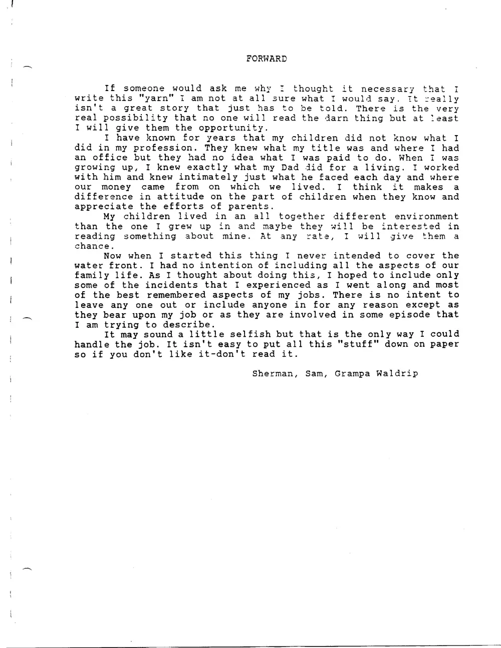 Sam's memoir page 2