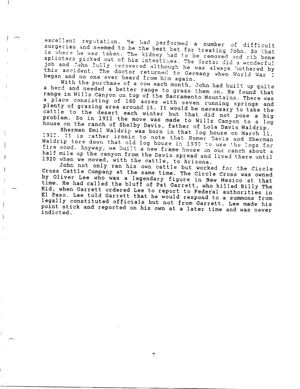 Facsimile scan of manuscript Page 7 (leaf 9)