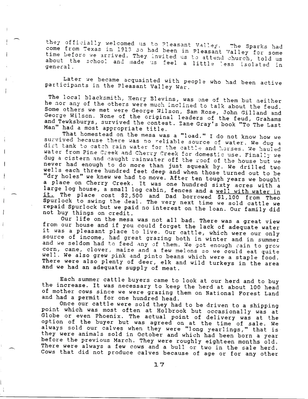 Facsimile scan of manuscript Page 17 (leaf 19)