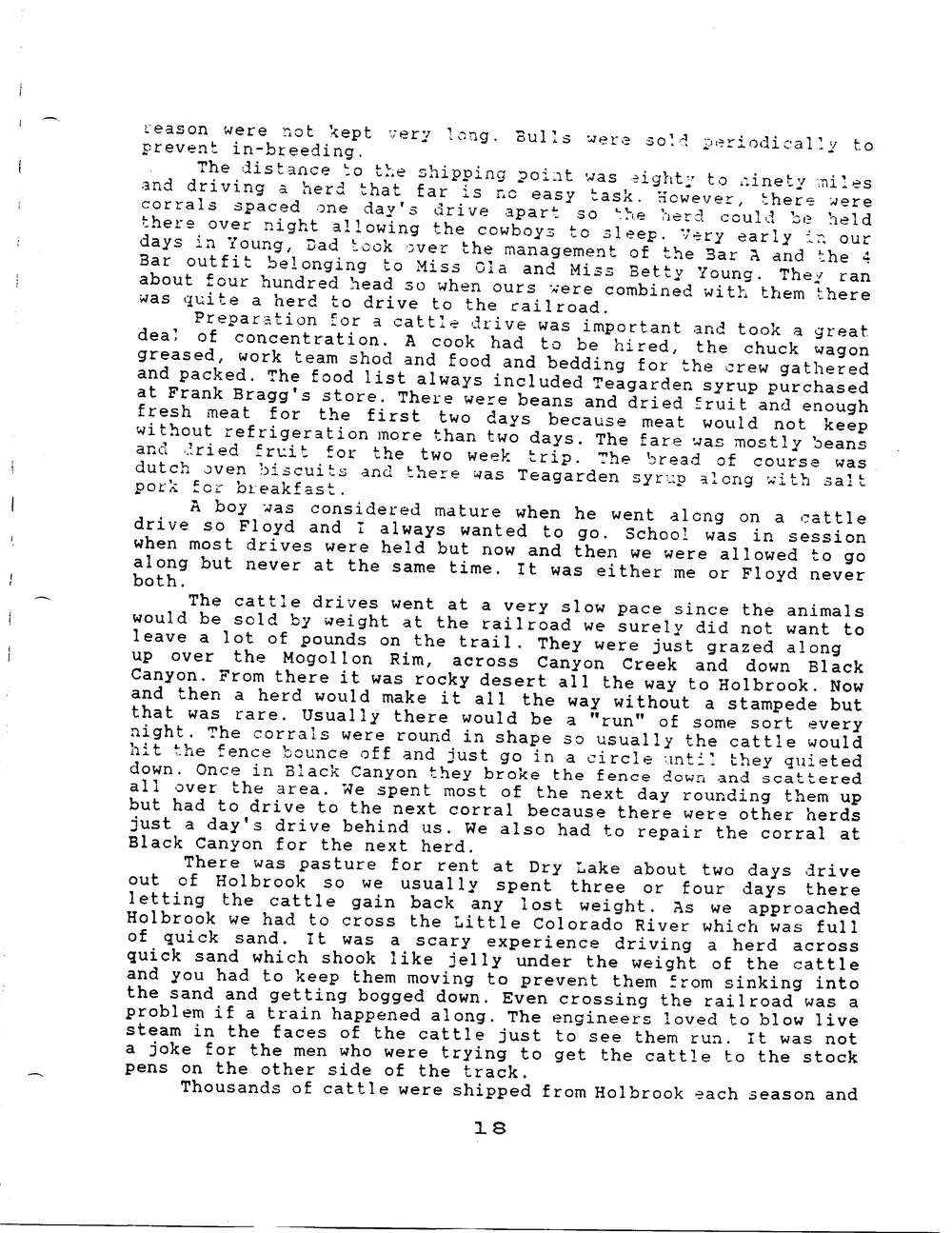 Facsimile scan of manuscript Page 18 (leaf 20)