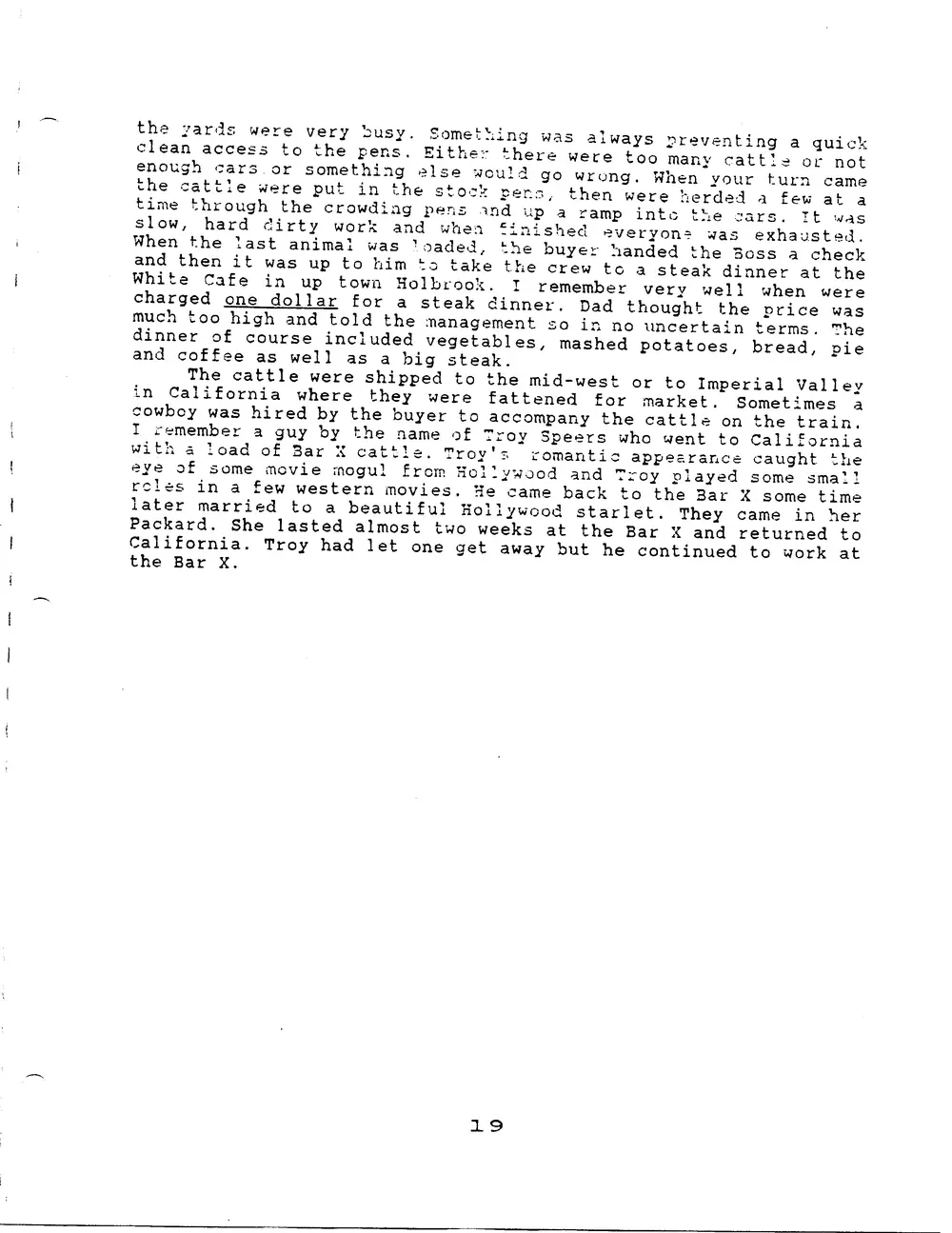 Facsimile scan of manuscript Page 19 (leaf 21)