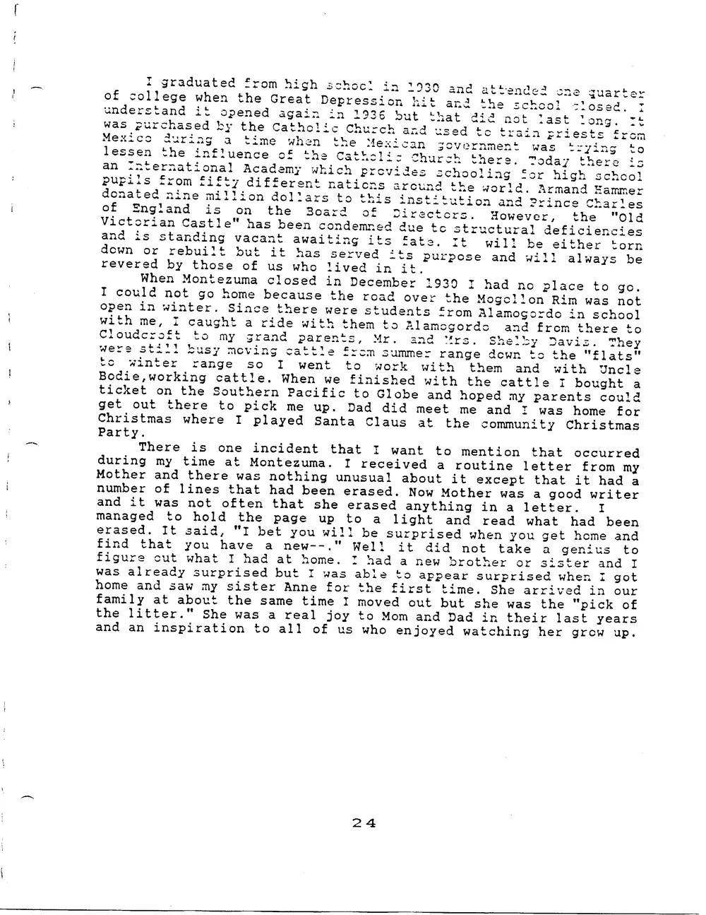 Facsimile scan of manuscript Page 24 (leaf 26)