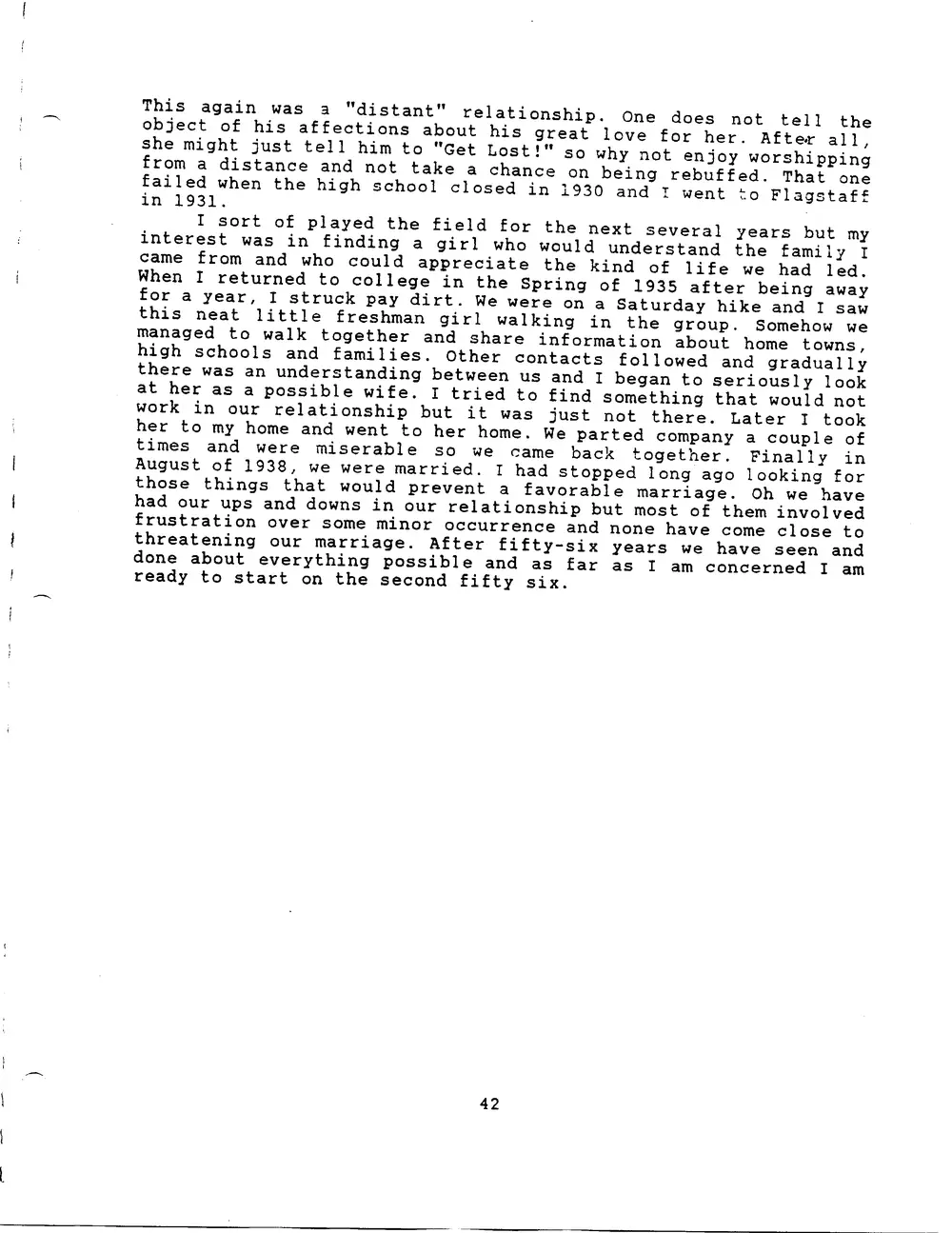 Facsimile scan of manuscript Page 42 (leaf 45)