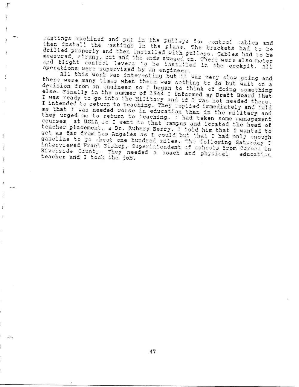 Facsimile scan of manuscript Page 47 (leaf 50)