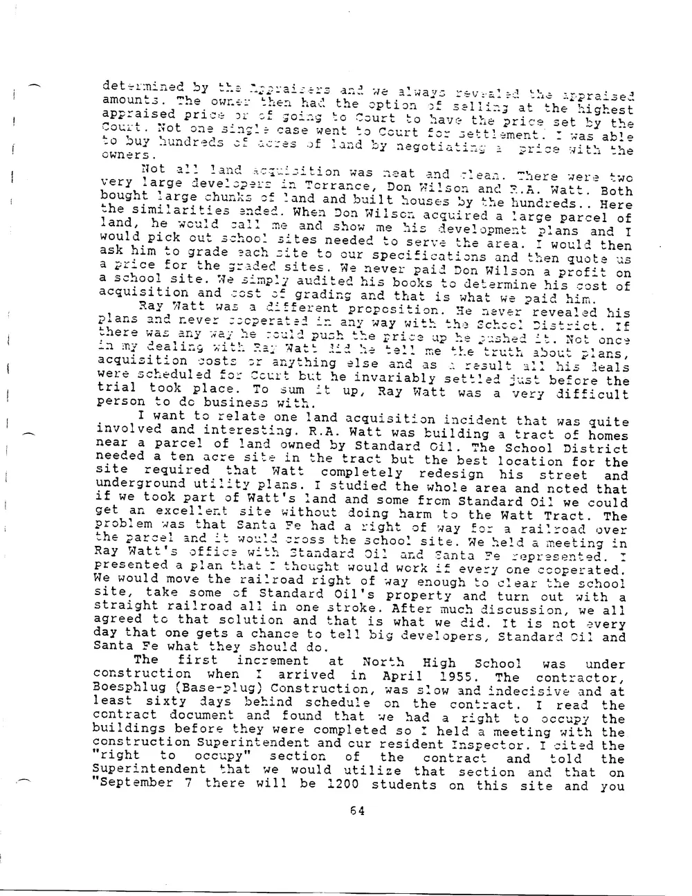 Original manuscript scan of Page 64