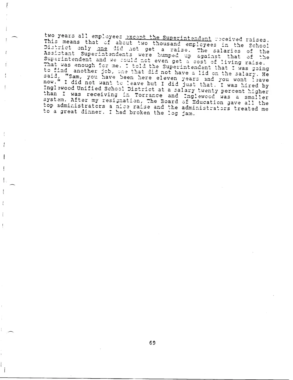 Original manuscript scan of Page 69