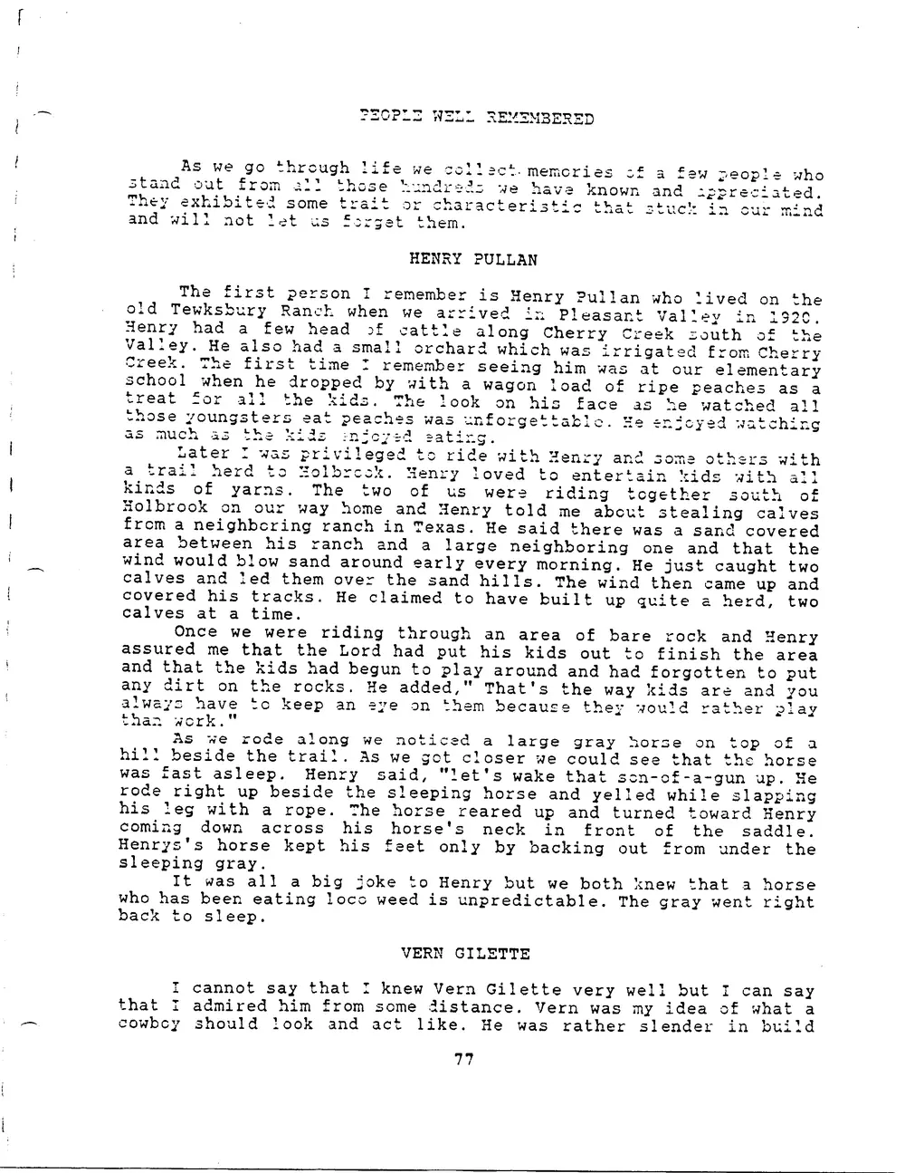 Original manuscript scan of Page 77